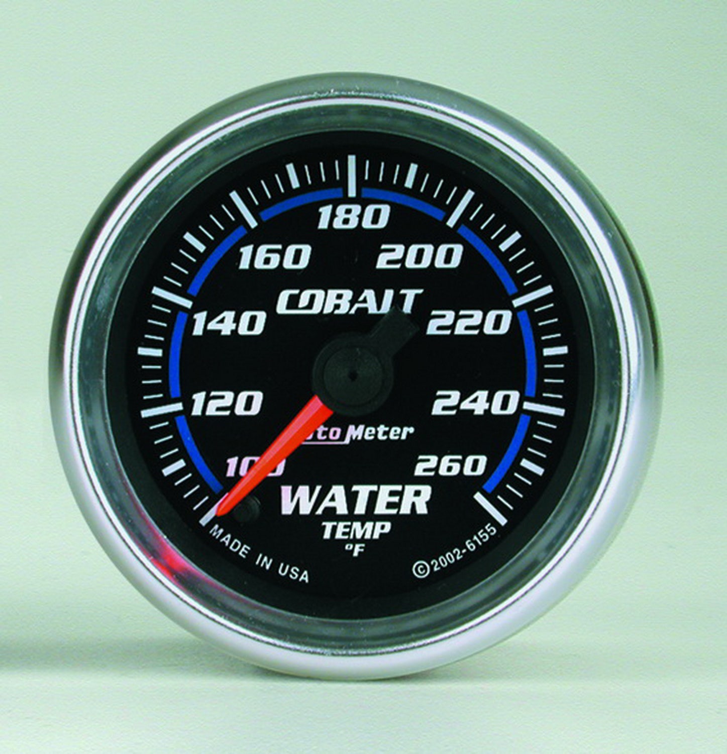 Autometer 6155 Cobalt Electric Water Temperature Gauge Auto Meter Products 5992