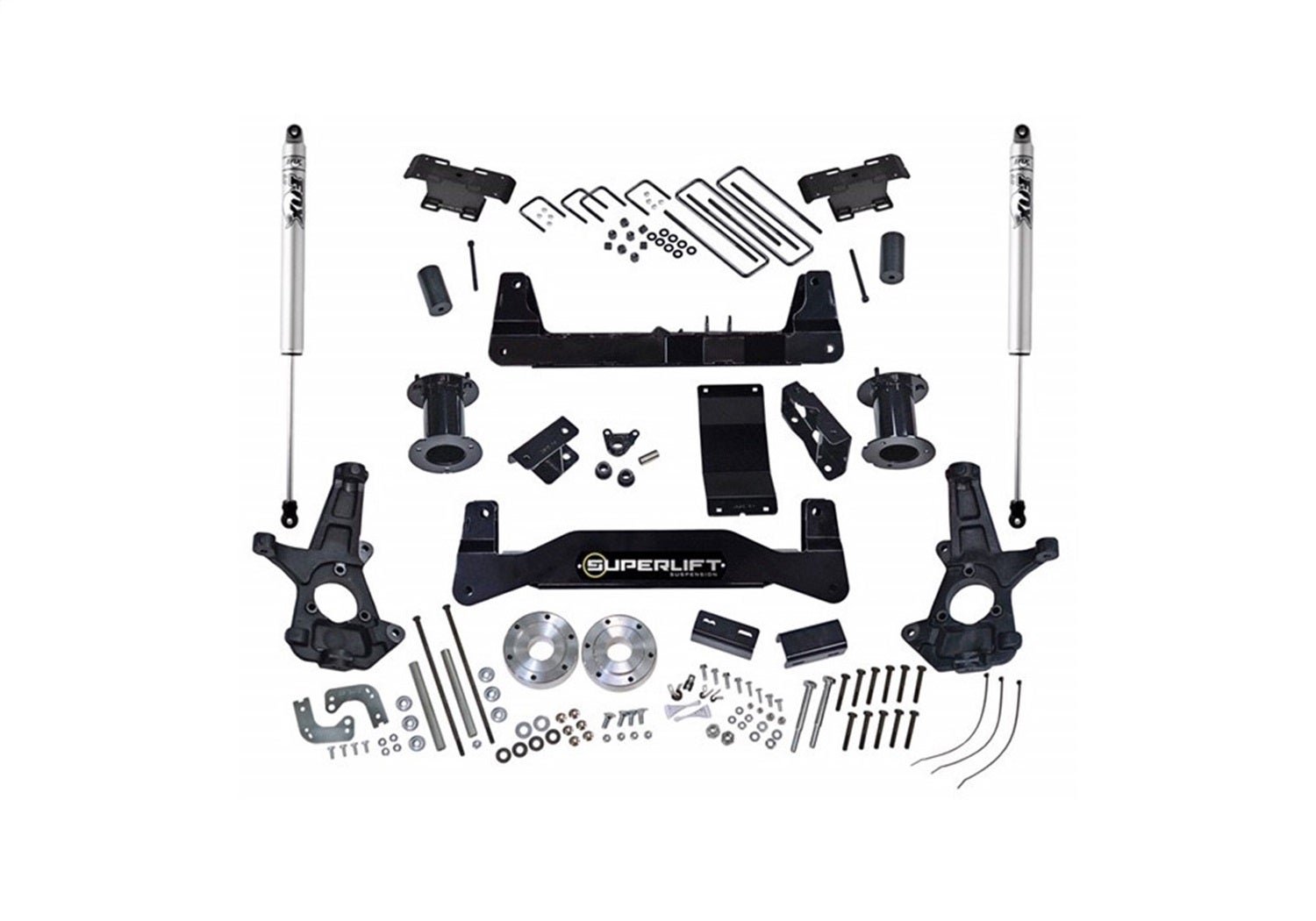 Superlift K160f Suspension Lift Kit W/Shocks Fits Sierra 1500 Silverado 1500
