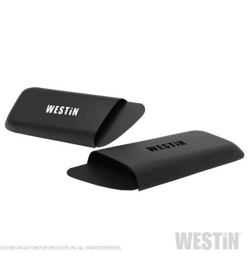 Westin 62-41115 Led Hood Scoop Textured Black Gauge Steel Incl. Two 5 In. Led