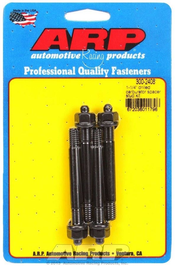 Arp Arp-300-2408 (300-2408) Carburetor Spacer Stud Kit Arp Arp- () Carburetor
