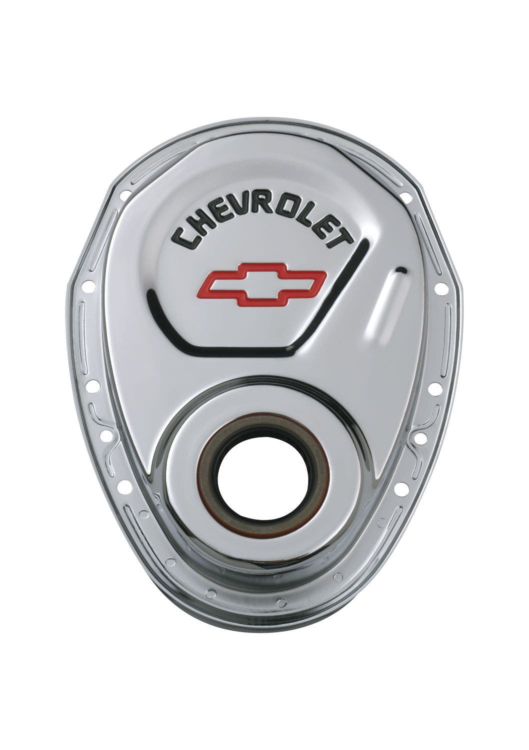 Proform 141-904 Gm Specialty Chevy Chrome Timing Chn Cover   Gm Specialty Chevy