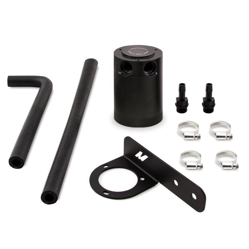Mishimoto Mmbcc-Civ-16Pbe Baffled Oil Catch Can, Pcv Compatible With Honda Civic