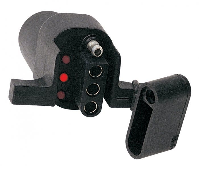 Hopkins 47325 4 Wire Flat Adapter Hopkins  4 Wire Flat Adapter