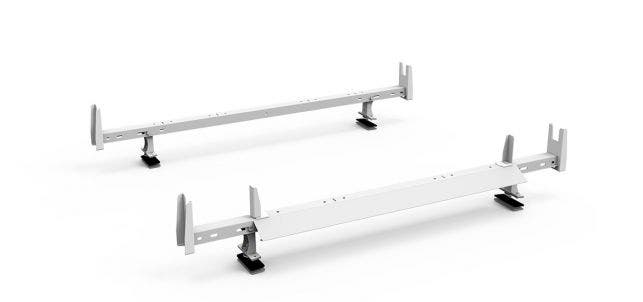 2 Crossbar Ladder Rack For Transit   Roof Rack Utility Econo; Shape - Square,