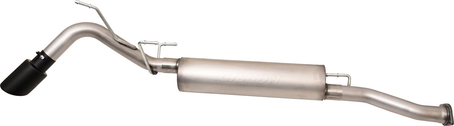 Gibson Performance 618820B Black Elite Cat-Back Single Exhaust System Gibson