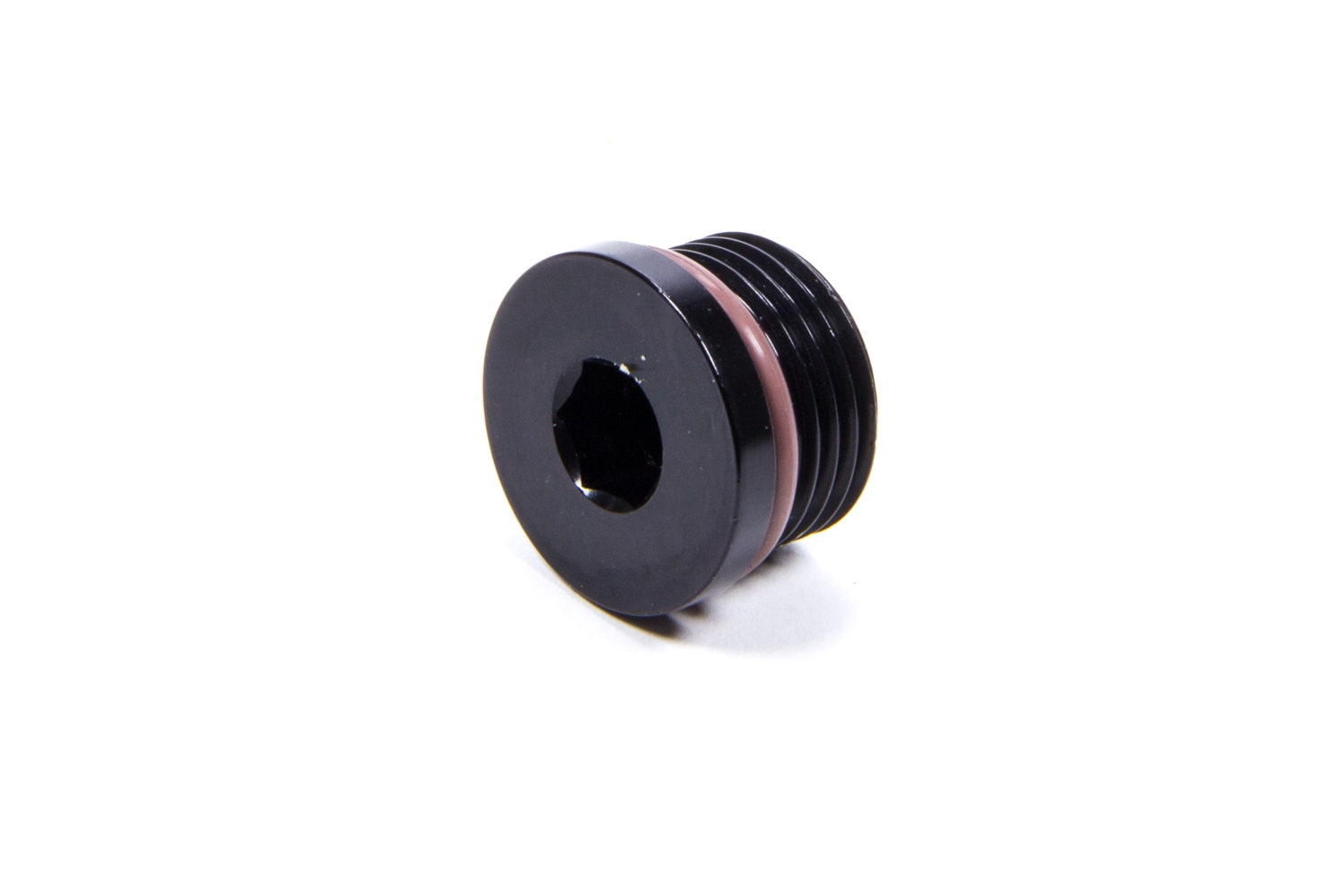 Xrp Ihp008-8 Black Internal Hex Aluminum Port Plug  -8 Black Internal Hex