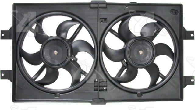 Four Seasons Dual Radiator And Condenser Fan Assembly P/N:75203  Dual Radiator