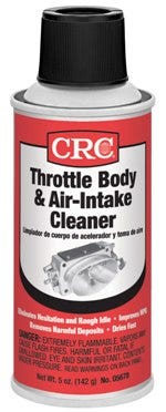 Crc Throttle Body & Air Intake Cleaner, 5 Wt Oz, 05678  Throttle Body & Air