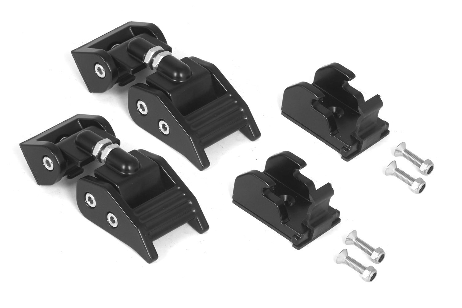 Rugged Ridge 11210.15 Hood Catch Fits 97-06 Wrangler (Tj)   Hood Latch; Finish -