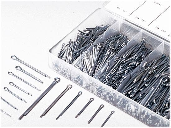Performance Tool W5204 1,000Pc Cotter Pin Assortment   Cotter Pin Assortment;