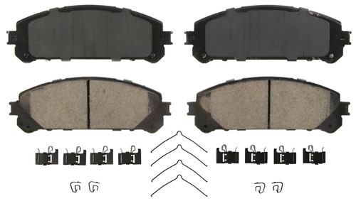 Wagner Brake Disc Brake Pad Set P/N:Zd1324  Quickstop Brake Pad  Recommended Use