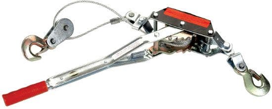 Performance Tool 50-100 Dual Gear Power Puller - 2 Ton Capacity Winch With 6'