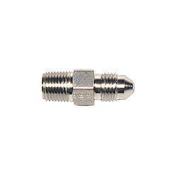 Wilwood 220-6956 1/8-27 Npt To -3 Inlet Fitting Wilwood  1/8-27 Npt To -3 Inlet