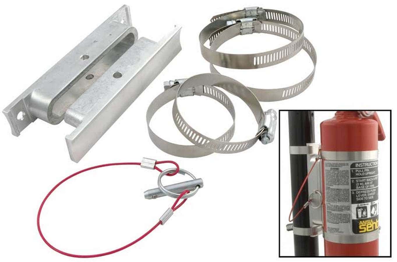 Allstar-All10510 2.5 Lbs Quick Release Fire Extinguisher Bracket Allstar- 2.5