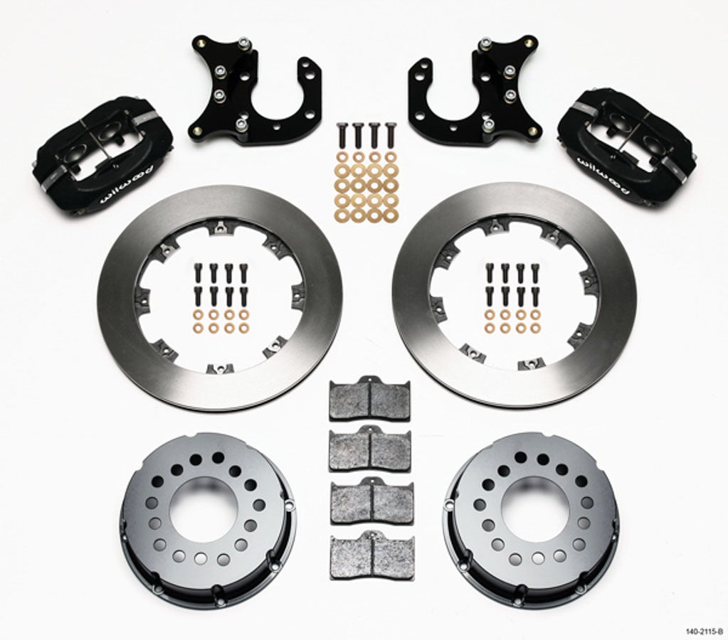 Wilwood 140-2115-B Pro-Series Rear Disc Kit For Big Ford With 2.36" Offset