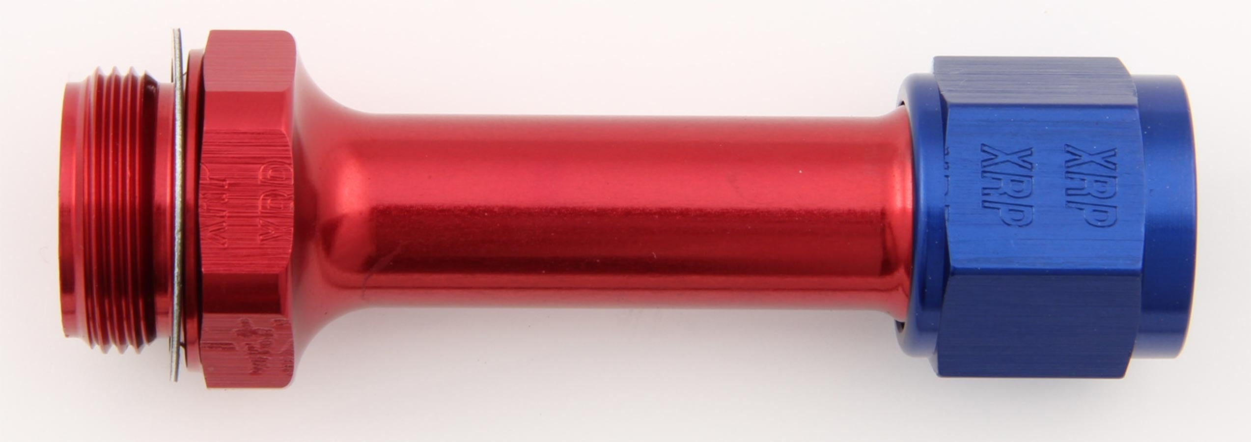 Xrp 720008 7/8-20 Holley To -8 Female Swivel Extended Dual Feed Fitting   7/8-20