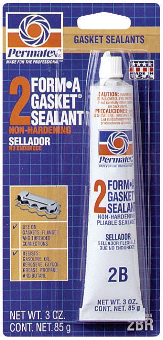 Permatex Form A Gasket No. 2 3 Oz. -65 To 400 Deg. °F  Form A Gasket No. 2 3 Oz.