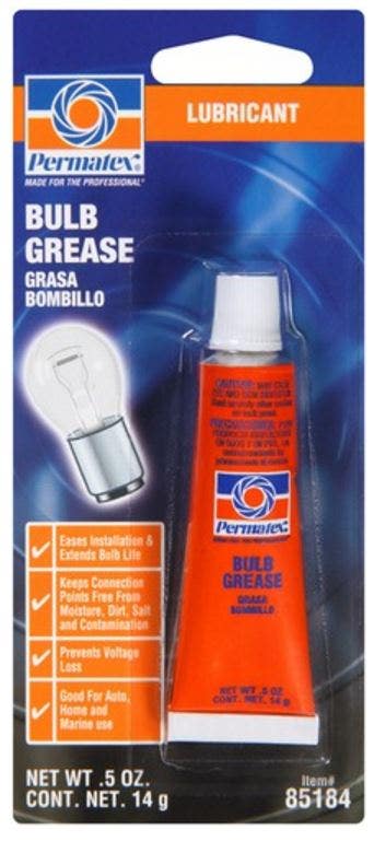 Permatex 85184 Bulb Grease, 5 Fl. Oz   Dielectric Grease; Type - Silicon Based