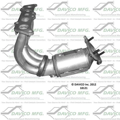 Davico Mfg Catalytic Converter P/N:18121  Catalytic Converter P/N: