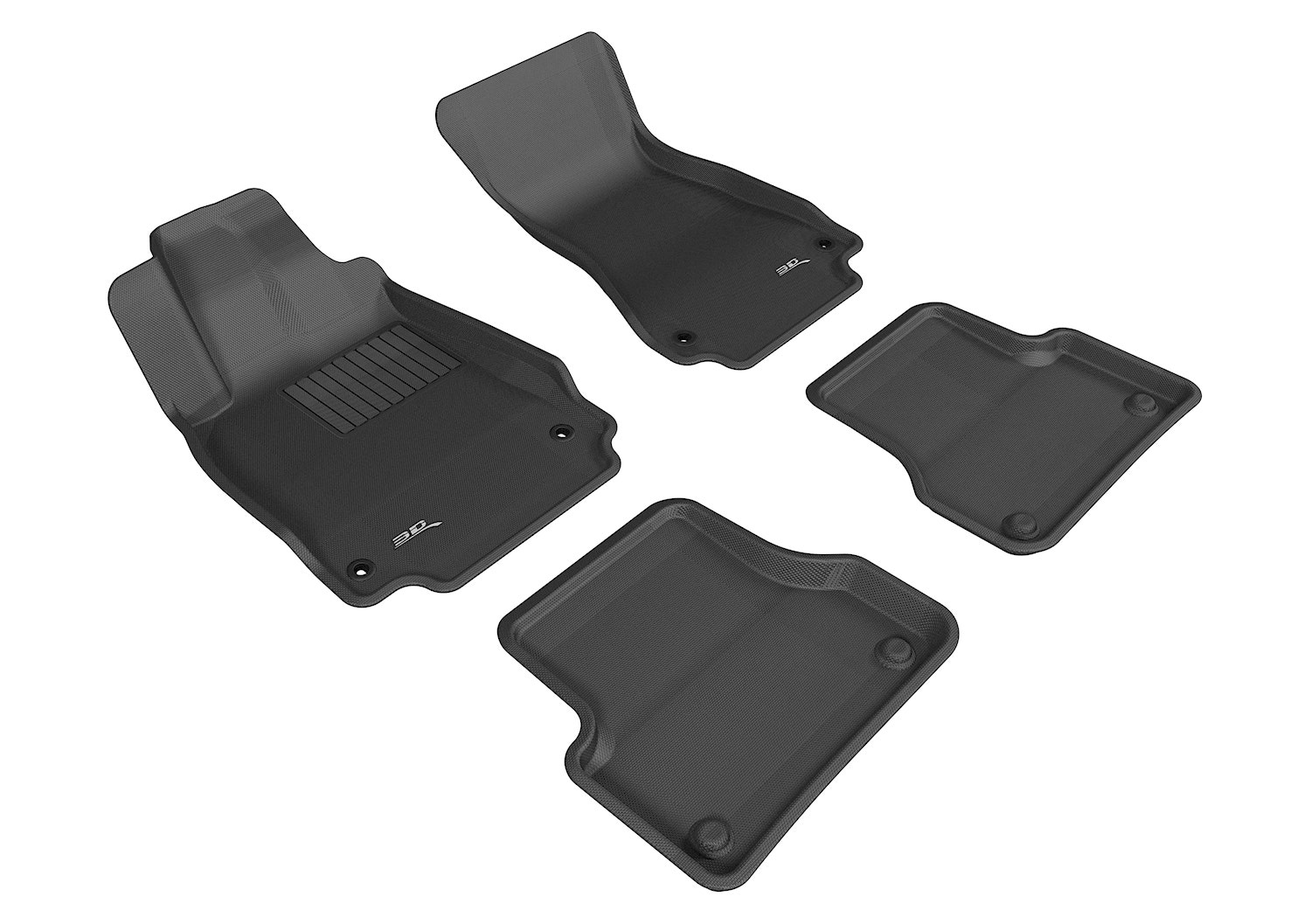 3D Maxpider All-Weather Floor Mats For Audi A6 2012-2018 / Audi S6 2013-2018
