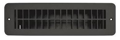 Blk Plast Vent Reg Damp 2.25'X10' Blk Plast Vent Reg Damp 2.25 X10