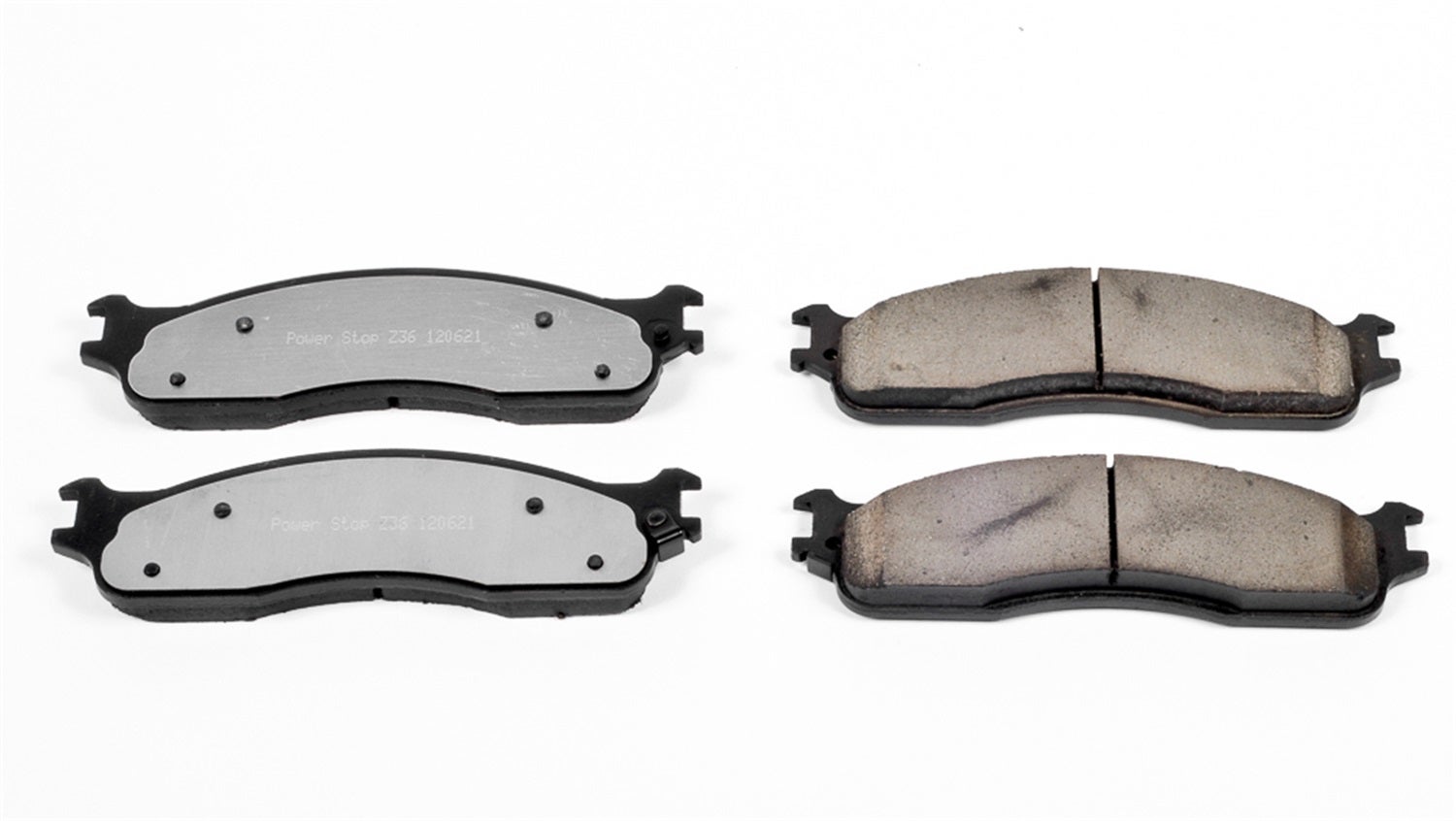 Power Stop Z36-965 Front Z36 Truck And Tow Brake Pads Power Stop  Front Z36
