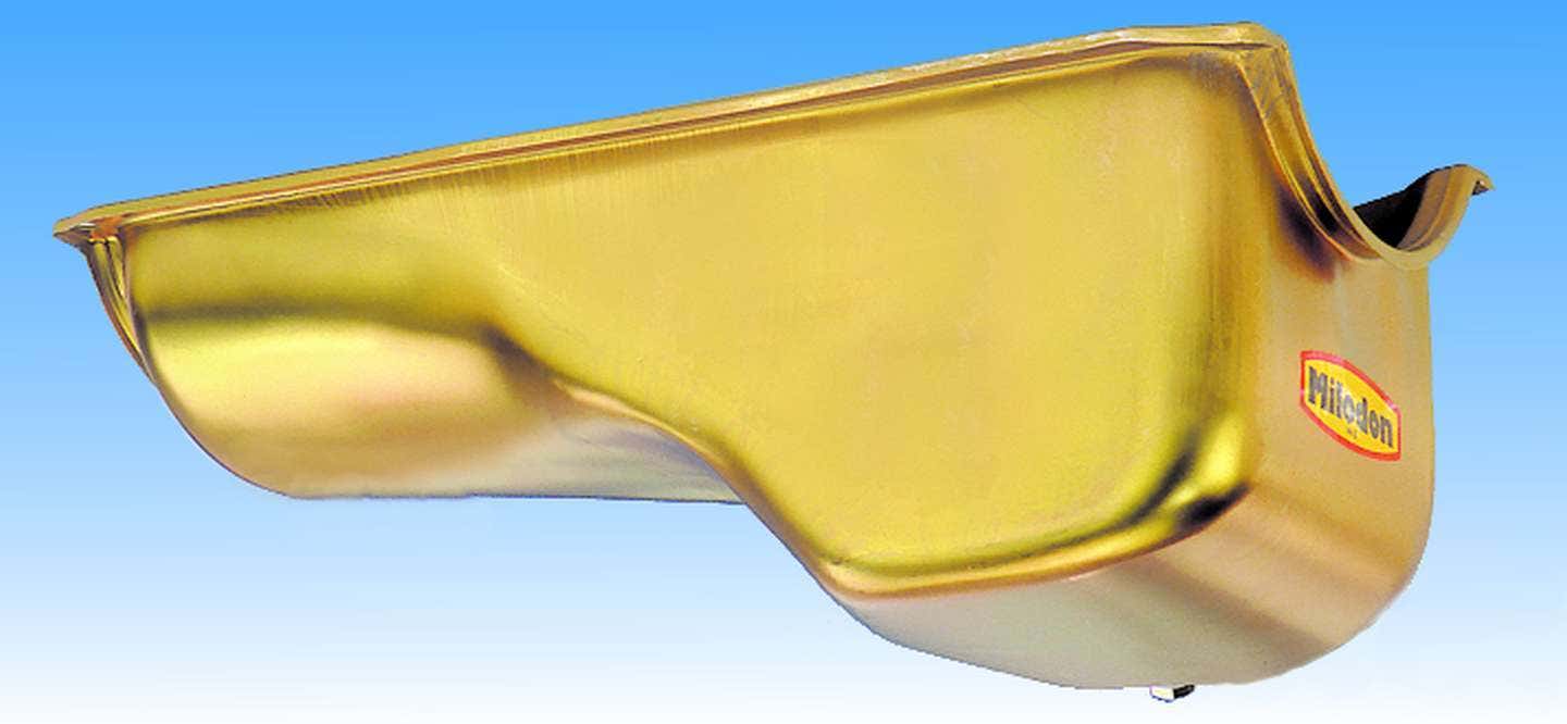 Milodon (30735) Oil Pan Stock Replacement Oil Pan  Recommended Use - Street,