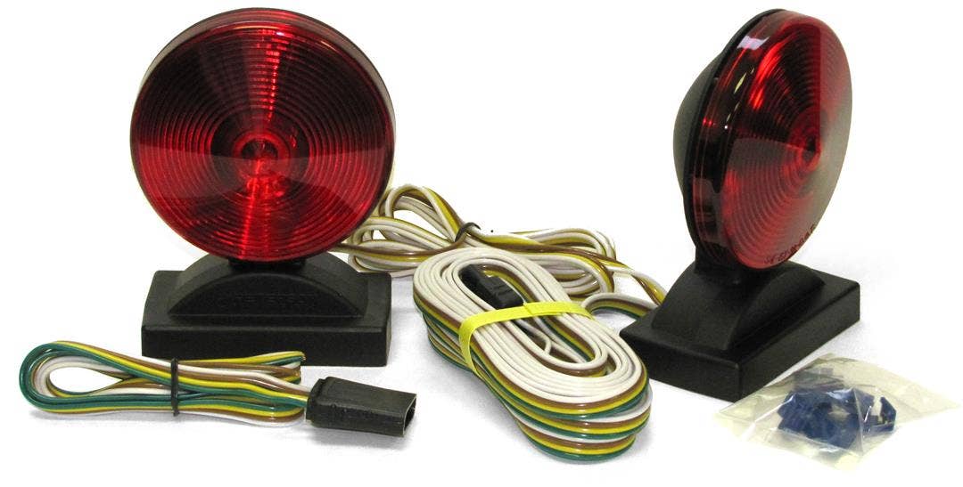 Peterson Manufacturing V555 Light (Tow Round Magnetic-Mnt Kit 4"X5.67"), 1 Pack