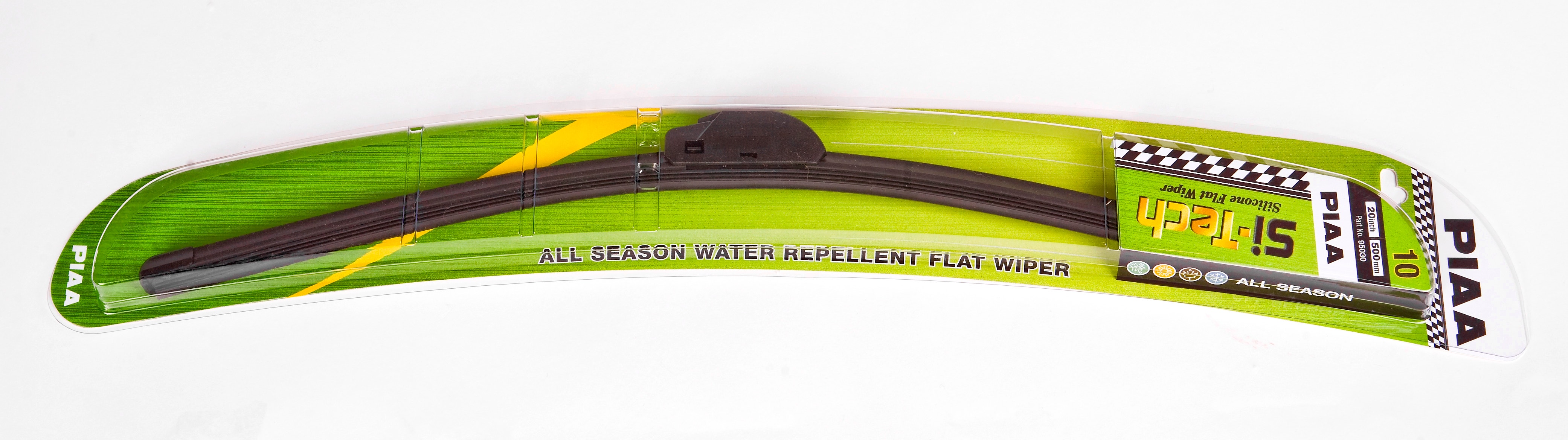 Piaa 97053 Si-Tech Silicone Flat Windshield Wiper Blade   Windshield Wiper Blade