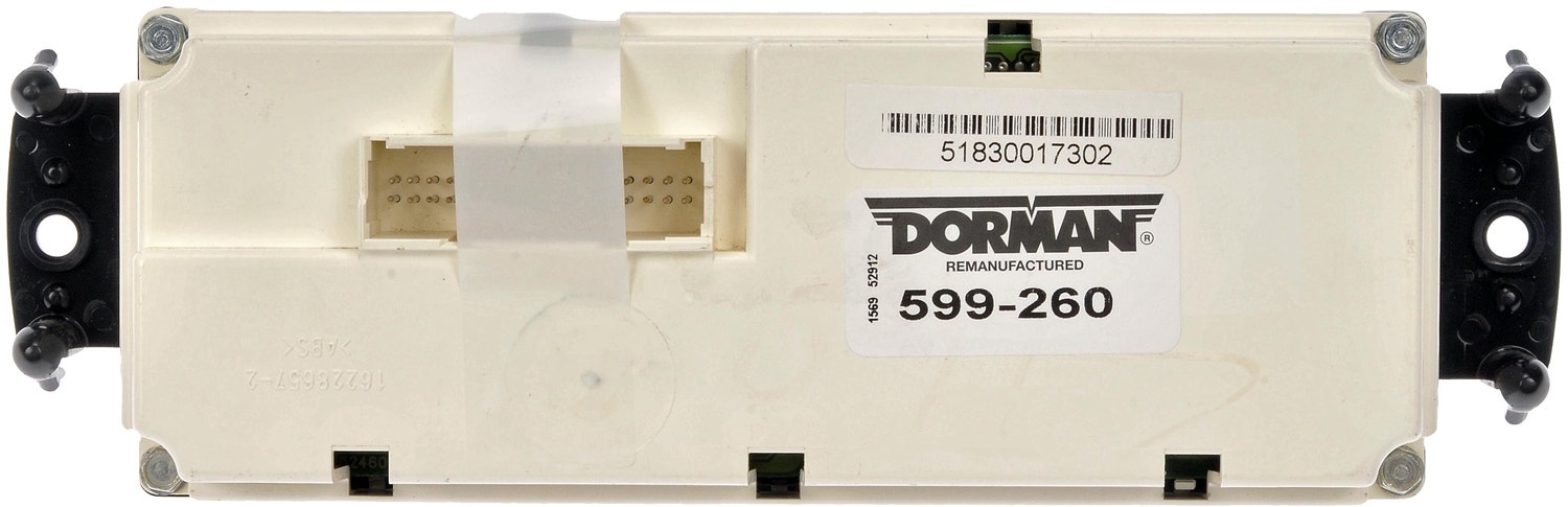 Dorman - Oe Solutions Hvac Control Module P/N:599-260  Hvac Control Module P/N: