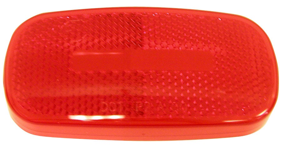 Peterson Manufacturing V254915r Red Replacement Lens   Turn Signal-Parking-Side