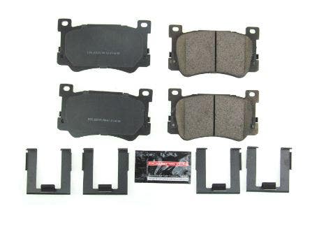 Power Stop Z23-1975, Z23 Daily Driver Front Carbon Fiber Ceramic Brake Pads