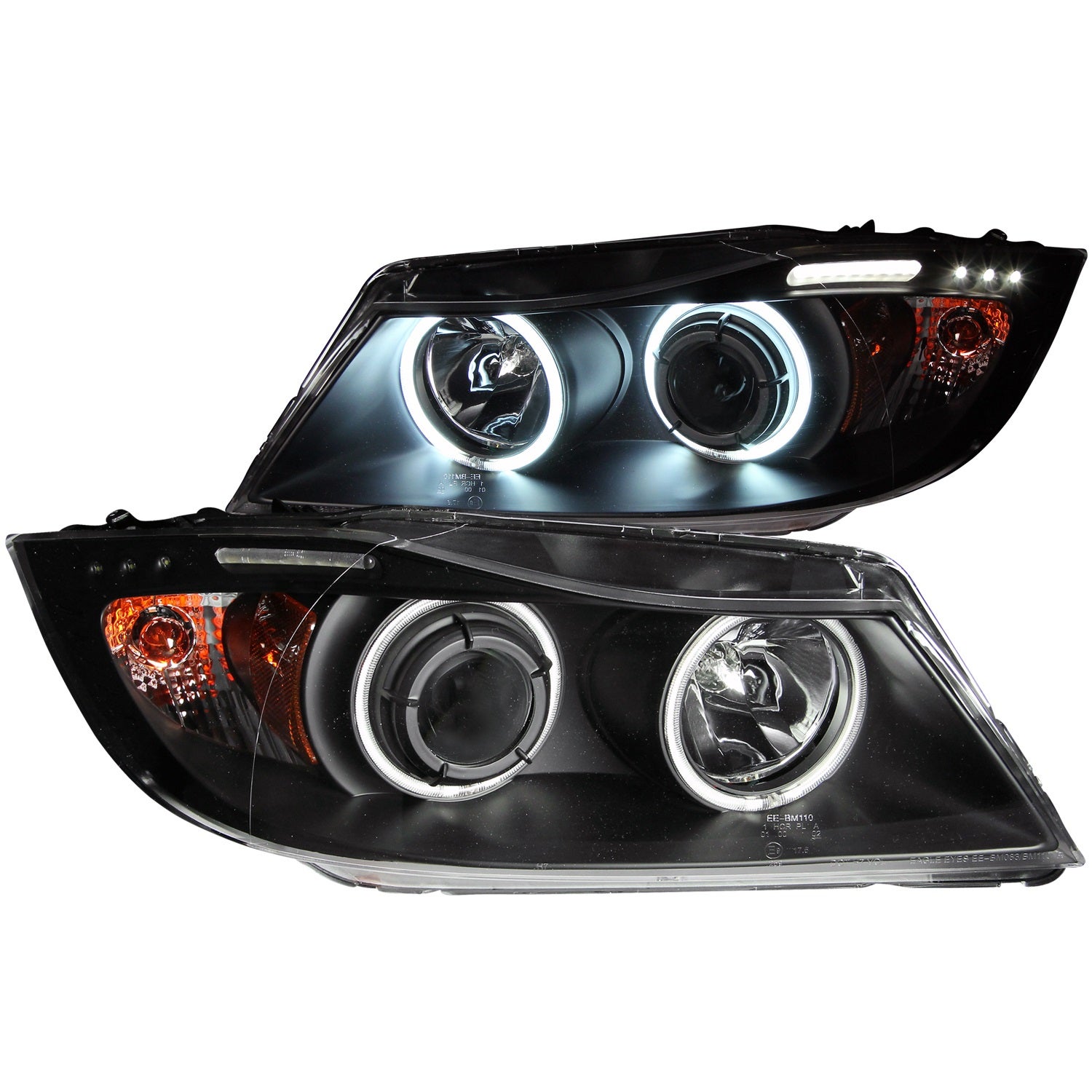 Anzo Usa 121335 Projector Headlight Set W/Halo   Projector Headlight Set W/Halo