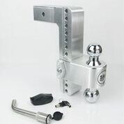 Weigh Safe 180 Hitch Ctb10-2.5 10" Drop Hitch, 2.5" Receiver 18,500 Lbs Gtw -