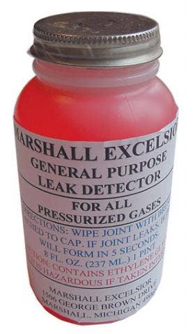 Marshall Excelsior 8Oz Leak Detector  8Oz Leak Detector