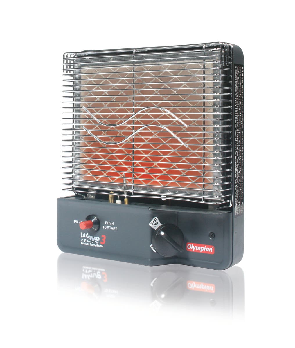 Wave 3 Heater   Space Heater Olympian Heaters; Type - Catalytic Lp Gas Powered,