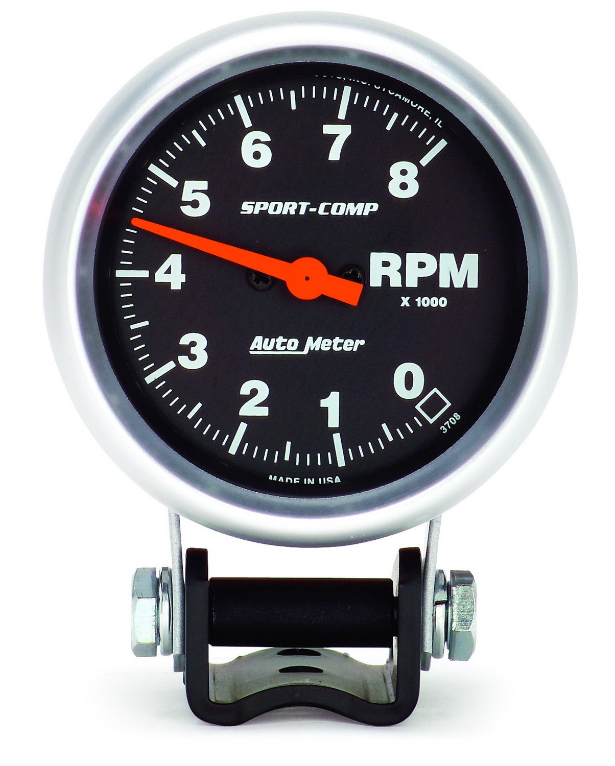 Autometer 3708 Sport-Comp Mini Competition Tachometer Auto Meter Products