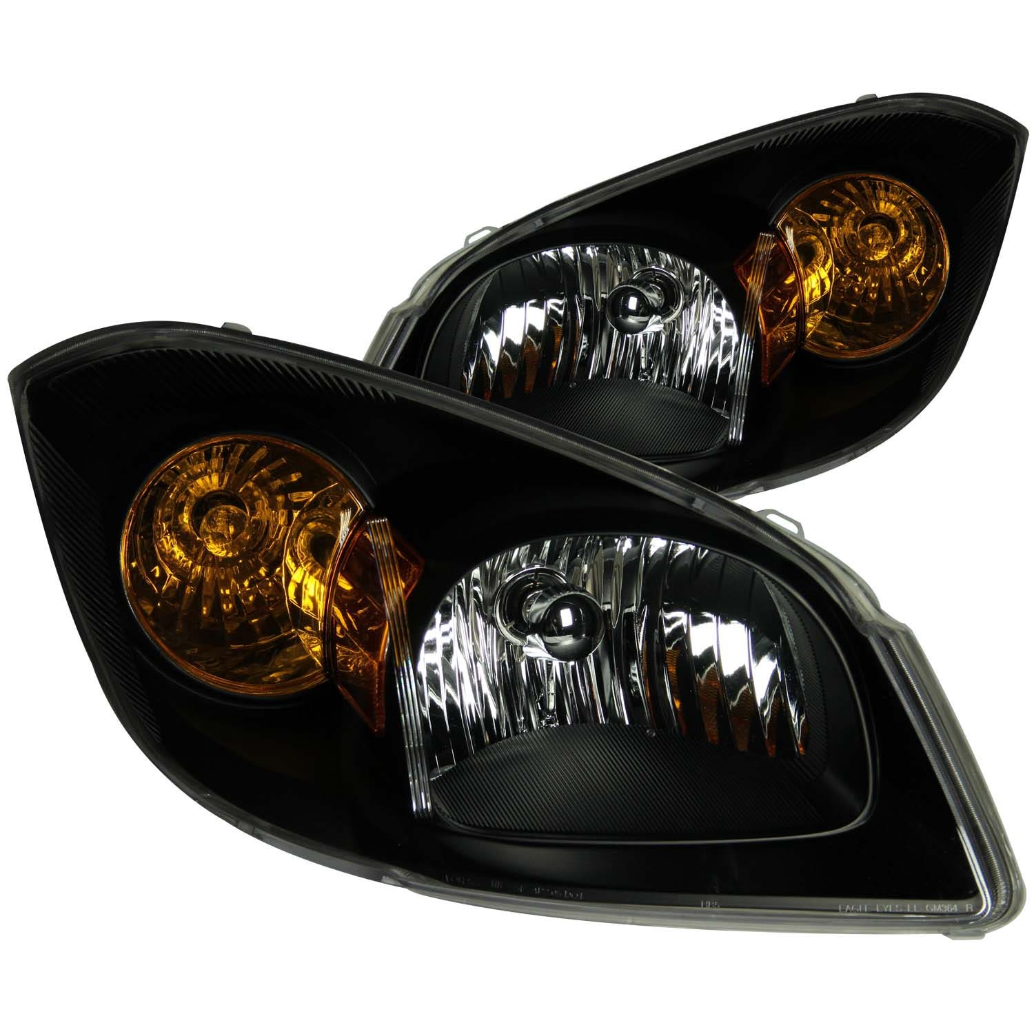 Anzo Usa 121154 Crystal Headlight Set Fits 05-10 Cobalt G5 Anzo  Headlight
