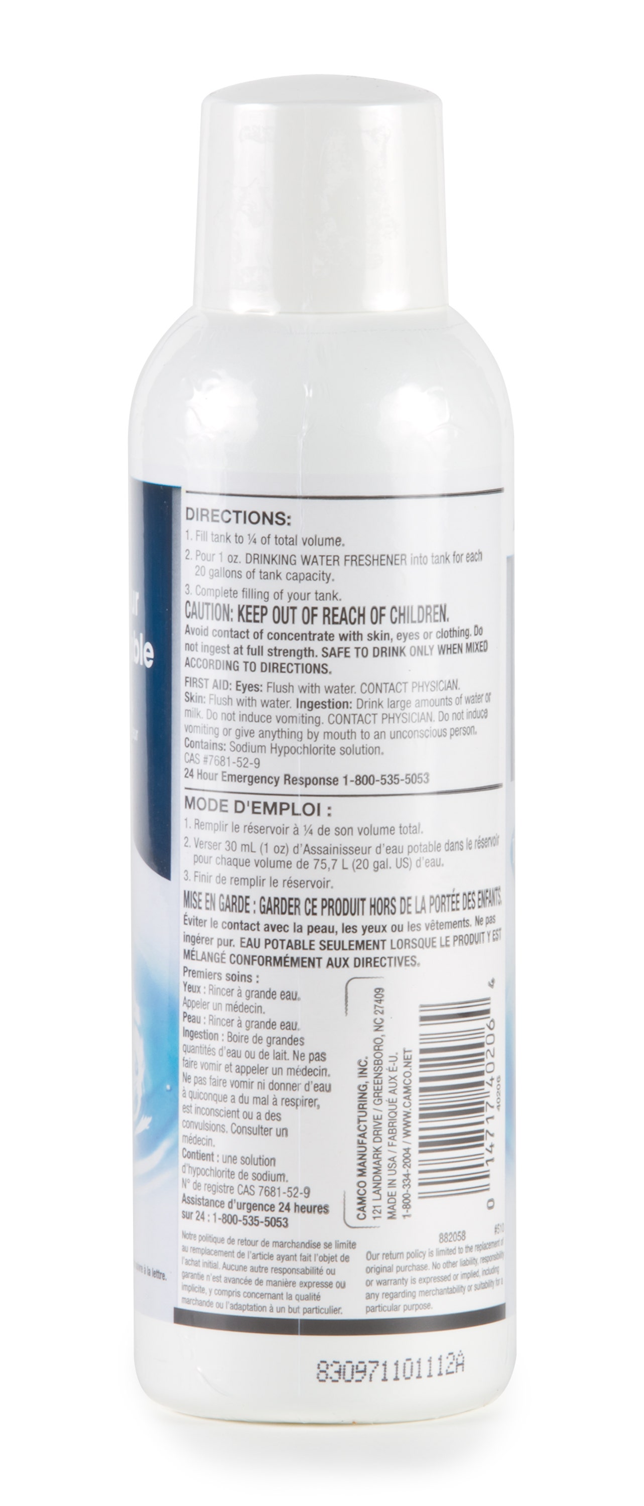 Drinkingh2ofreshener16oz   Drinking Water Freshener; Used For - Keeps Drinking
