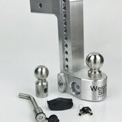 Weigh Safe Ws10-2.5 Adjustable Ball Mount With 10" Drop And 2.5" Shank