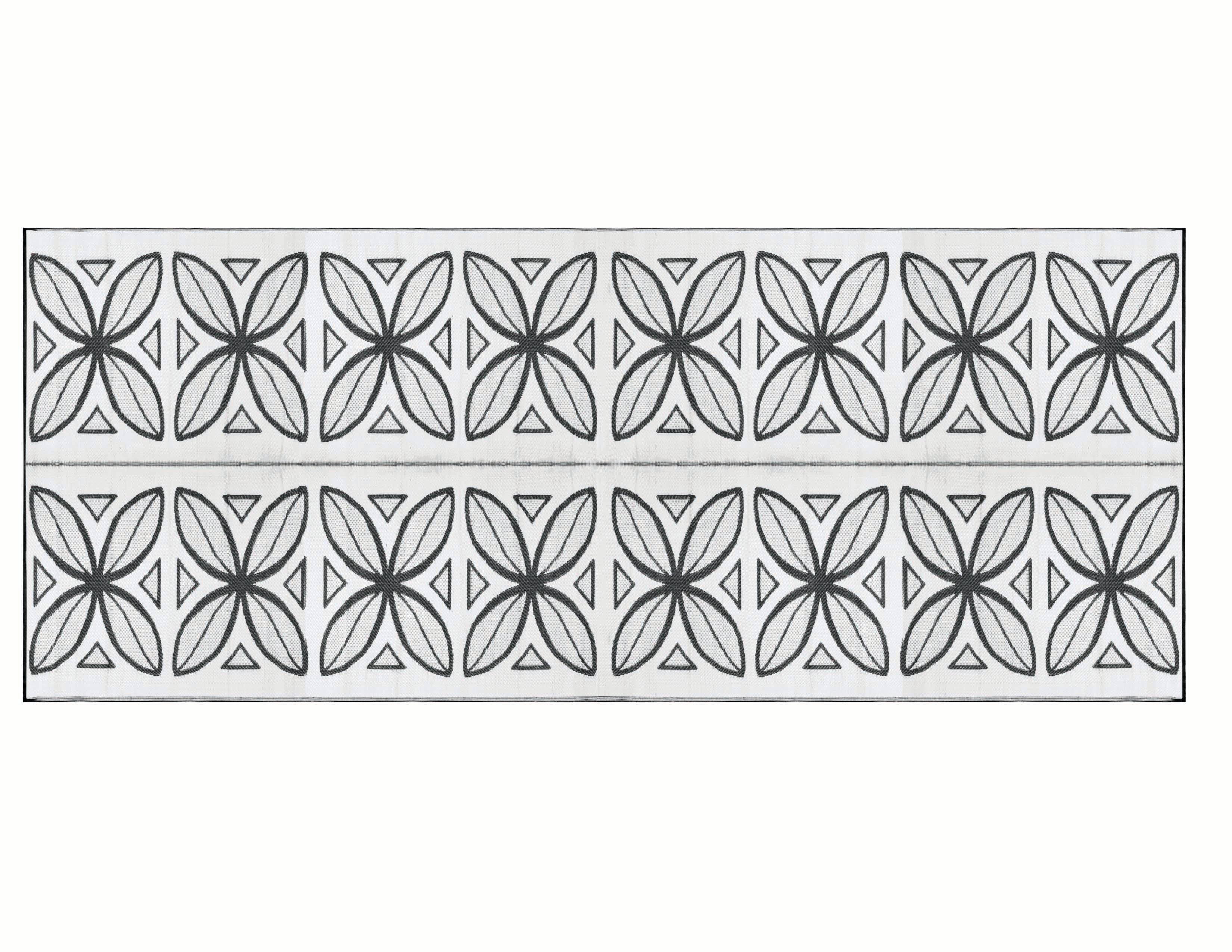 Camco 8'X20' Outdoor Mat - Char   Camping Mat; Length - 20 Feet, Width - 8 Feet,