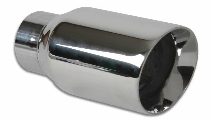 Vibrant Performance 1209 Round Stainless Steel Tip   Exhaust Tail Pipe Tip;