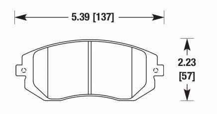Hawk Performance Hb432b.661 Hps 5.0 Disc Brake Pad  Hb418n.646 Brake Pad Hp