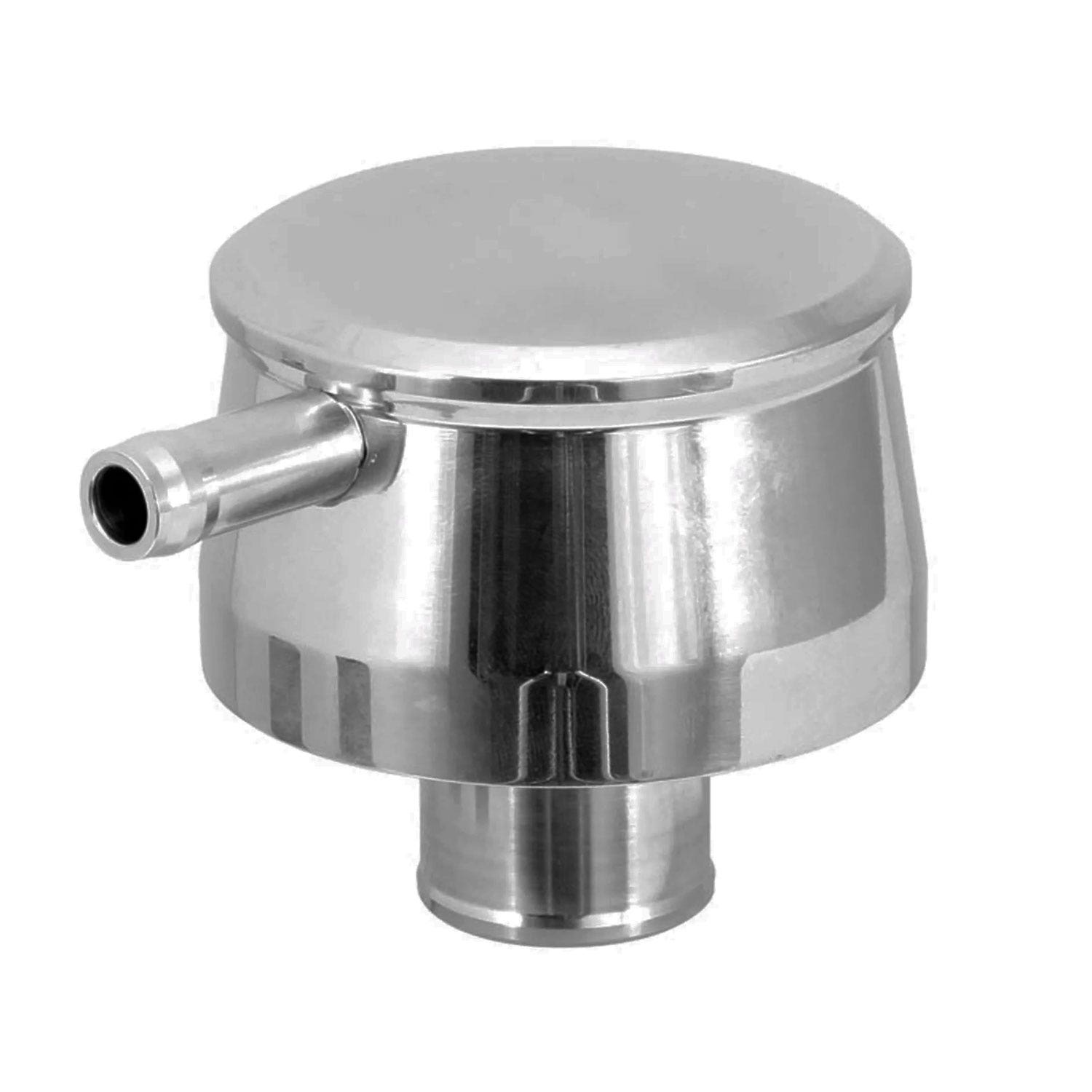 Racing Power Company R6000 Polished Aluminum Plain Pcv Breather   Polished