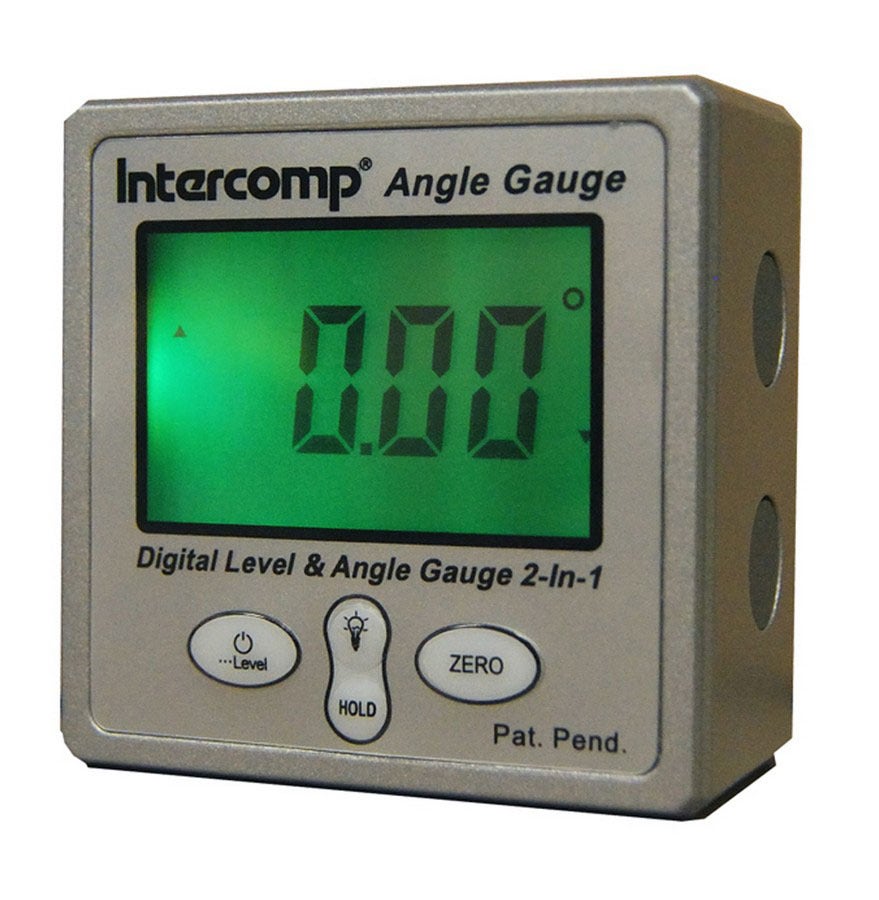 Intercomp 102144 Digital Angle Gauge With Magnetic Base   Digital Angle Gauge