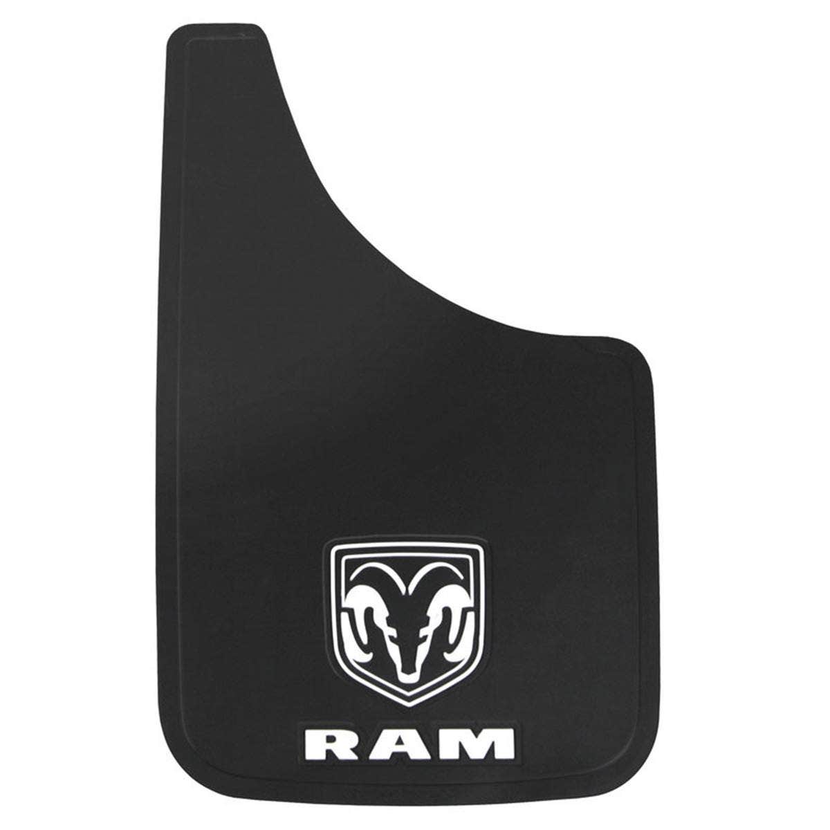 Plasticolor Dodge Ram Logo Easy Fit Mud Guard 11" - Set Of 2   Mud Flap Rear