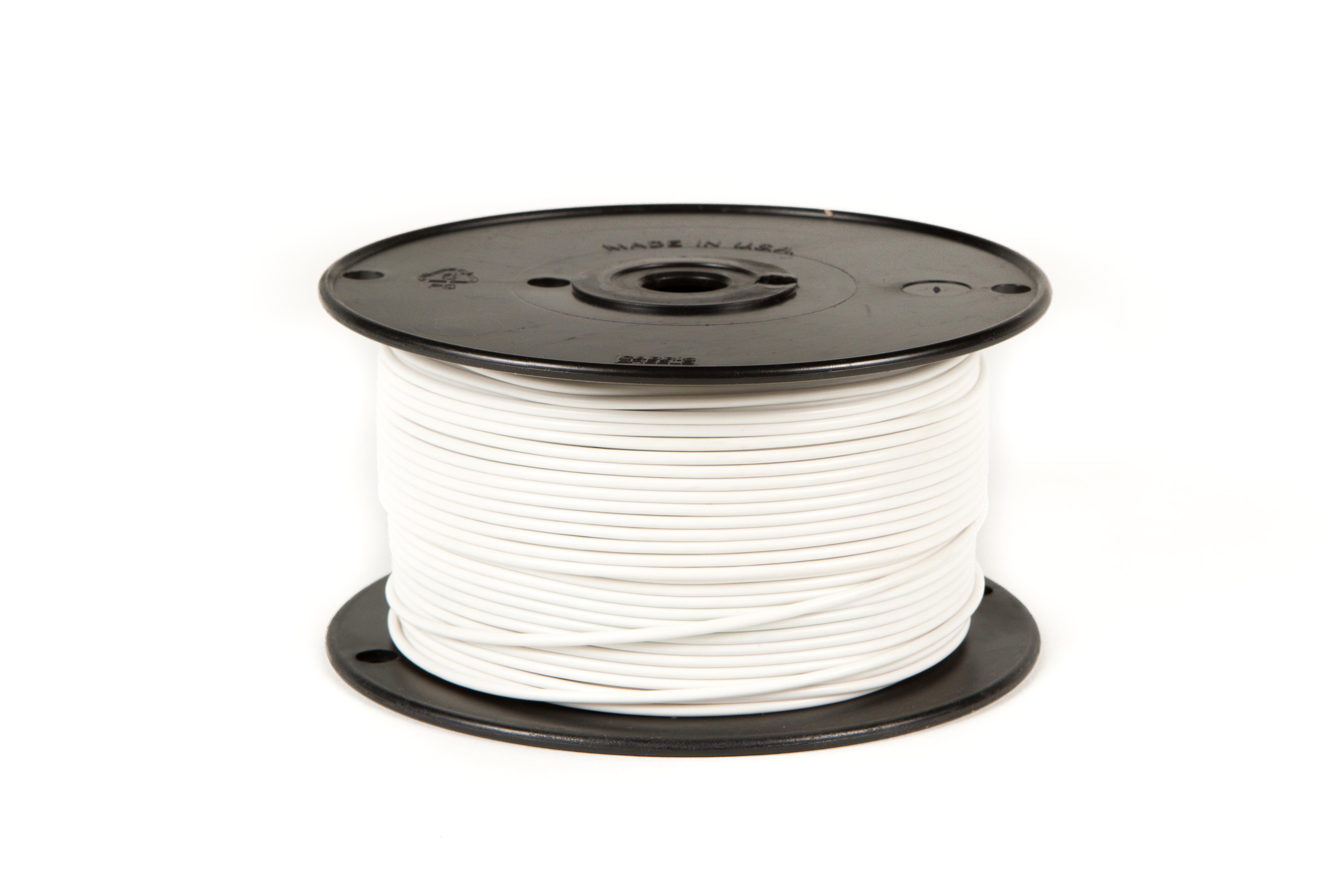 Wirthco 81104 Battery Doctor White 100' 16-Gauge General Purpose Primary Wire
