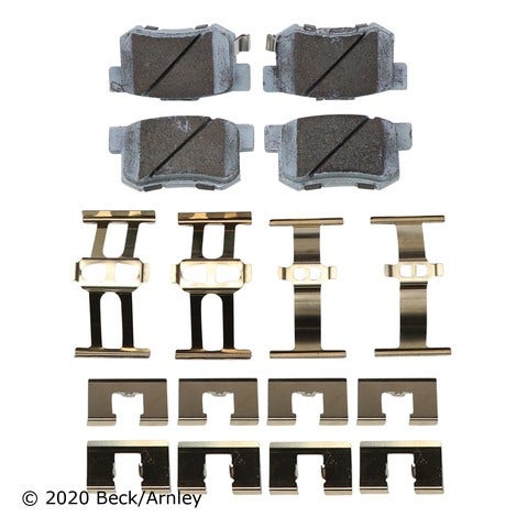 Beck/Arnley Disc Brake Pad Set P/N:085-6467  Disc Brake Pad Set P/N: