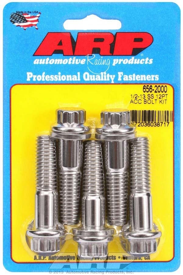 Arp 656-2000 Stainless Steel Bolt Kit Arp  Stainless Steel Bolt Kit