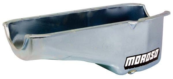 Moroso 20171 Street/Strip Stock Replacement Oil Pan For Chevy Small-Block